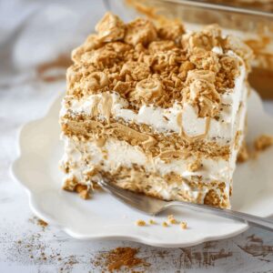 Peanut Butter Ice Box Cake Recipe