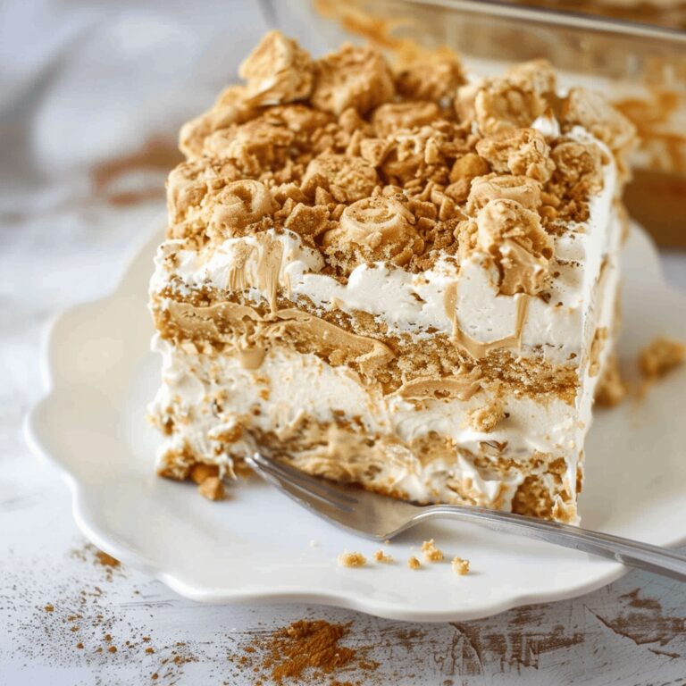Peanut Butter Ice Box Cake Recipe