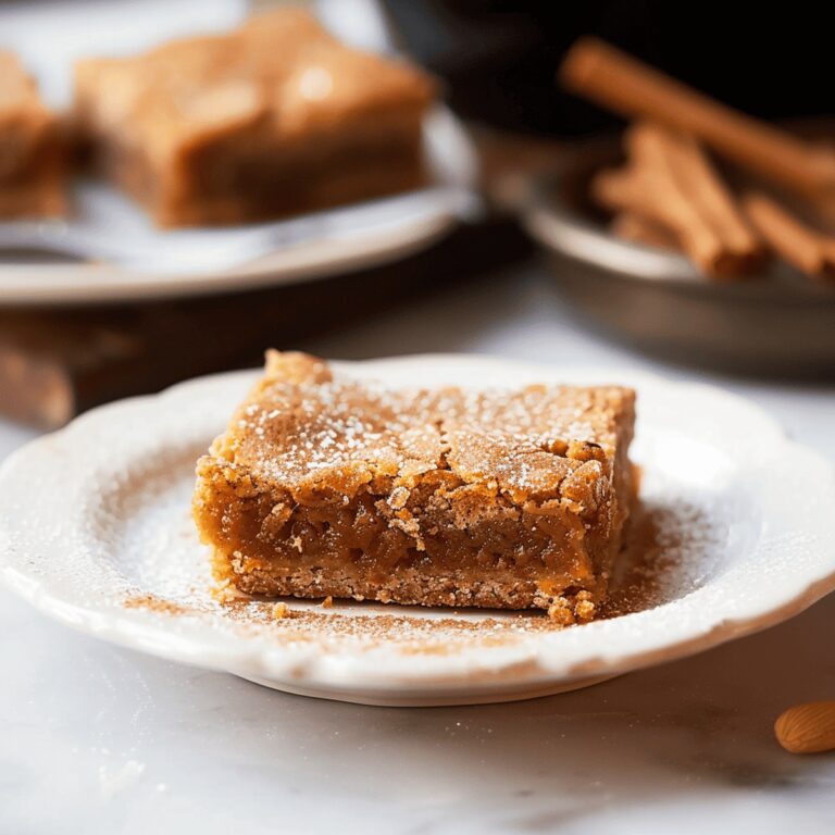 Chewy Chai Bars Recipe