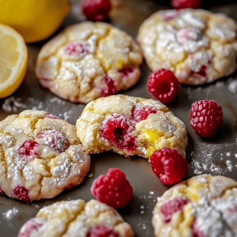 Lemon Raspberry Cookies Recipe