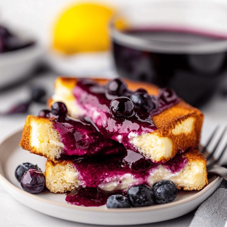 Heavenly Blueberry Stuffed French Toast Recipe