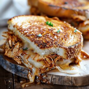 Bbq Chicken Grilled Cheese Delight Recipe