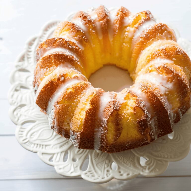 Buttery French Cruller Bundt Cake Recipe