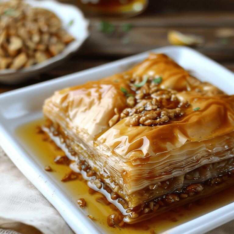 Old Fashioned Baklava Recipe