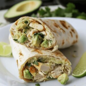 Chicken Avocado Burritos Recipe