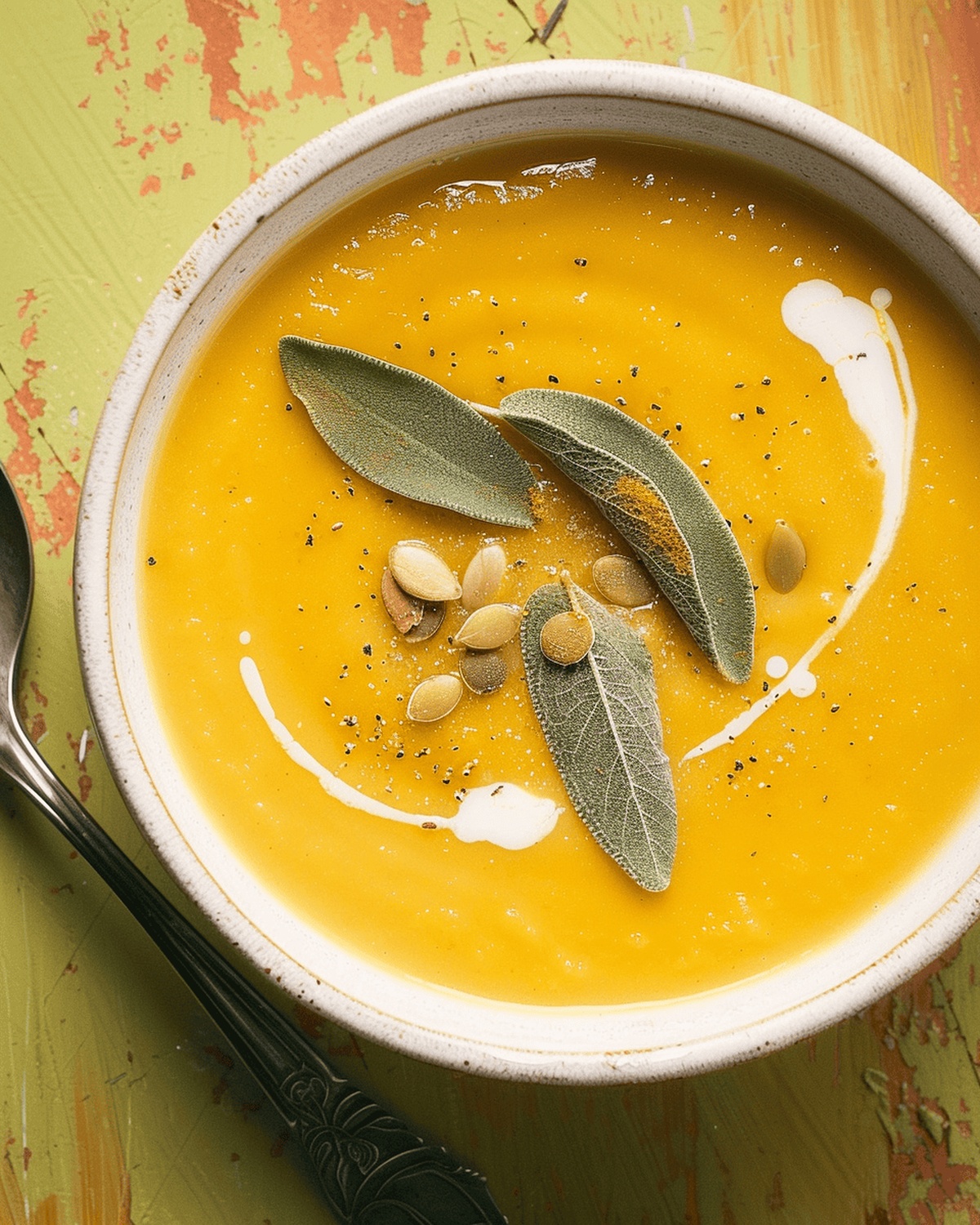 Velvety Butternut Squash Soup With Sage Recipe