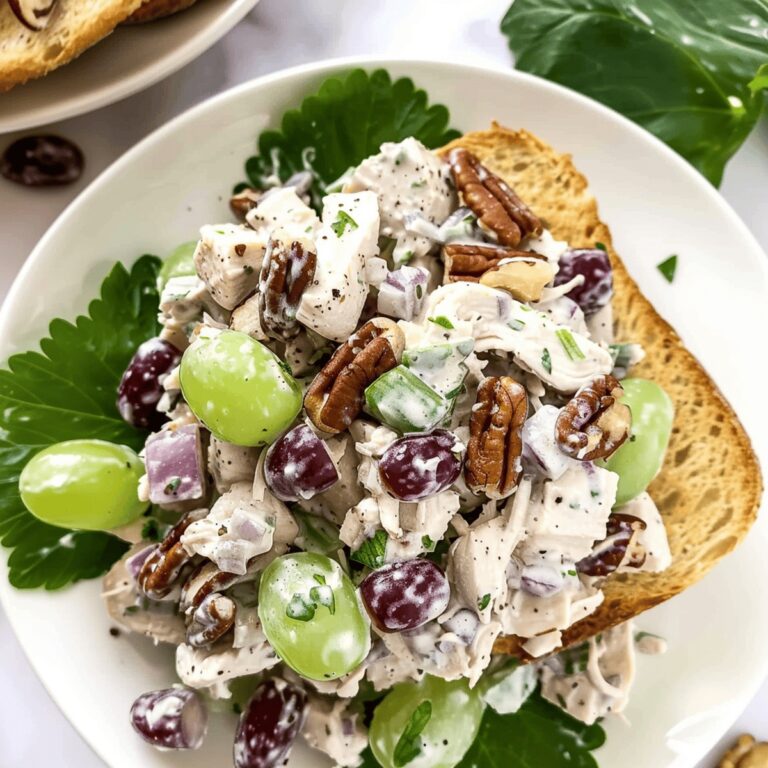 Luxurious Grape Pecan Chicken Salad Recipe