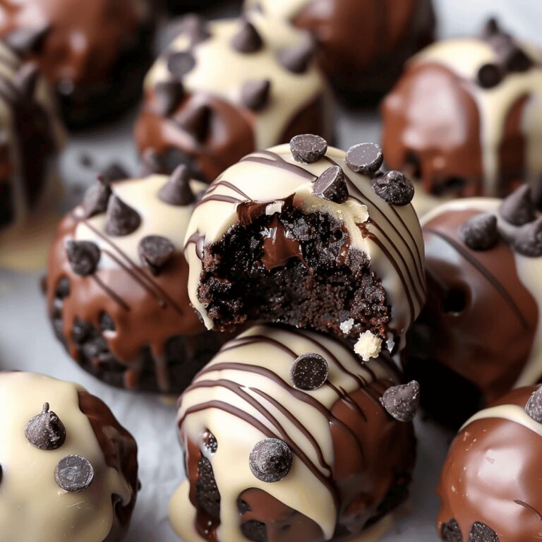 Chocolate Chip Cookie Dough Brownie Bombs Recipe