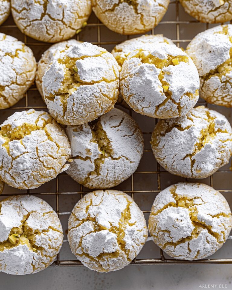 Crunchy Pistachio Amaretti Cookies Recipe