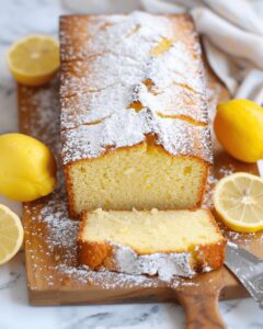 Velvety Lemon Ricotta Pound Cake Recipe