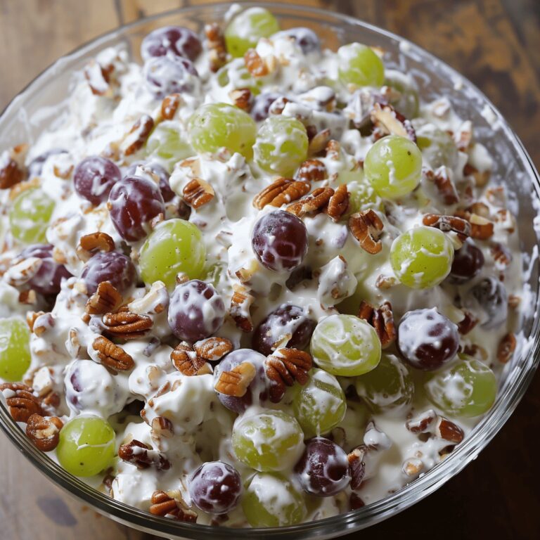 Creamy Grape Salad Recipe