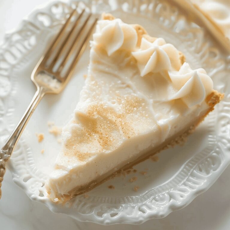 Classic Sugar Cream Pie Recipe