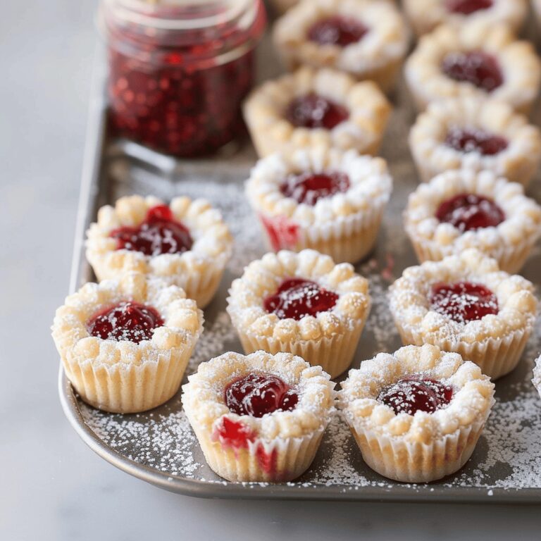 Mini Raspberry Almond Tarts Recipe