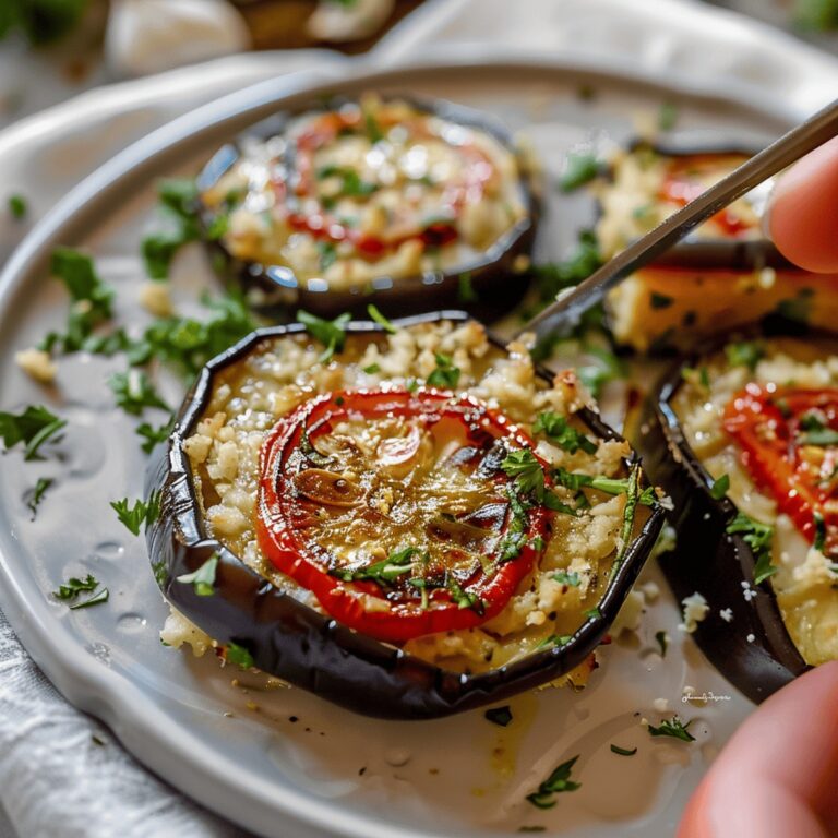 Spanish Roasted Garlic Eggplant Recipe