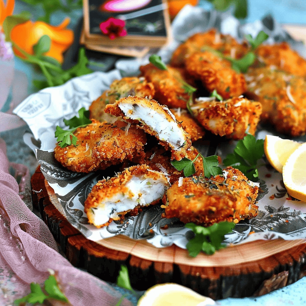 Fiery Fish Nuggets Recipe