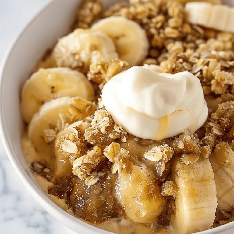 Banana Crumble Recipe
