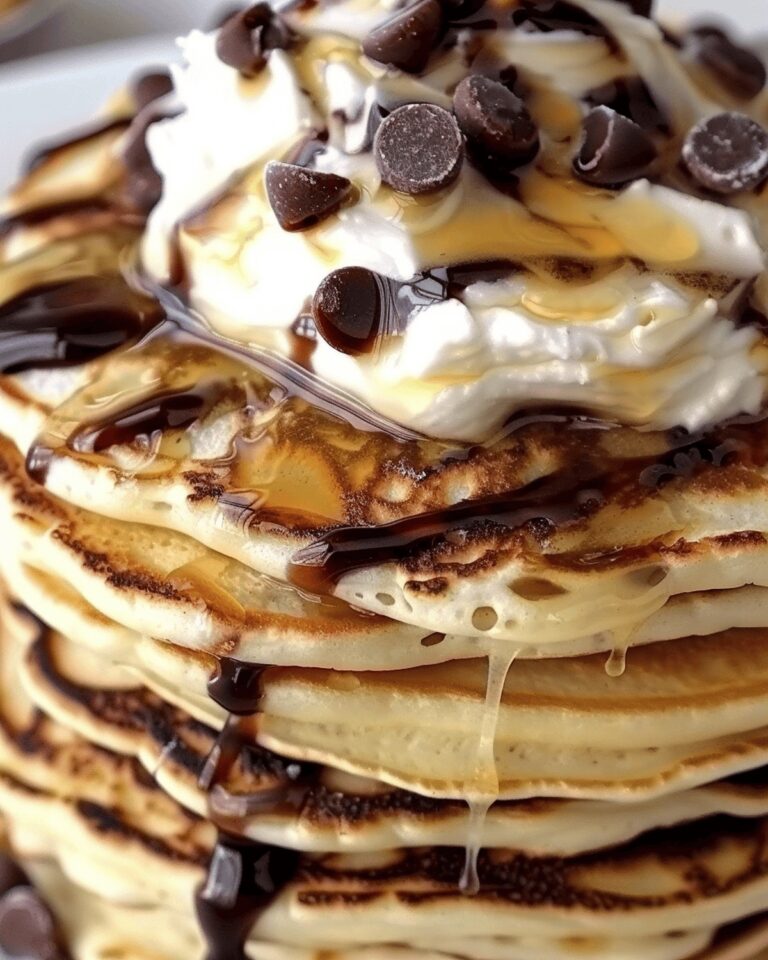Fluffy Cannoli Pancakes Recipe