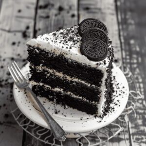 Black Velvet Oreo Cake Recipe