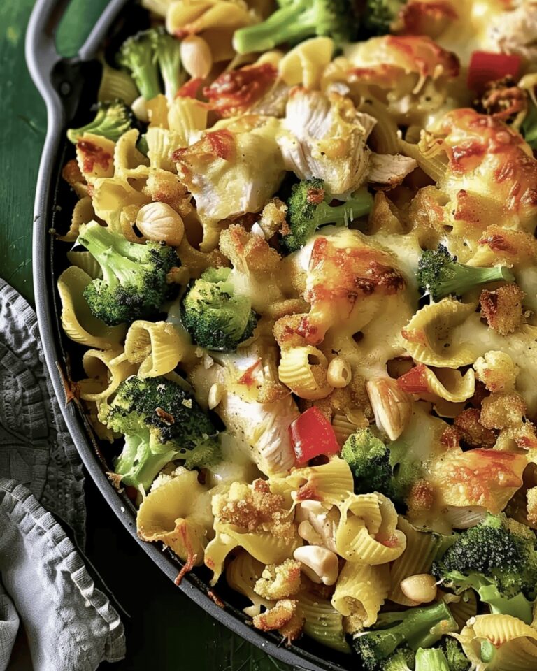 Cheesy Tortellini Divan Bake Recipe