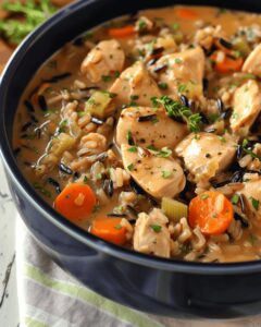 Hearty Chicken And Wild Rice Delight Recipe