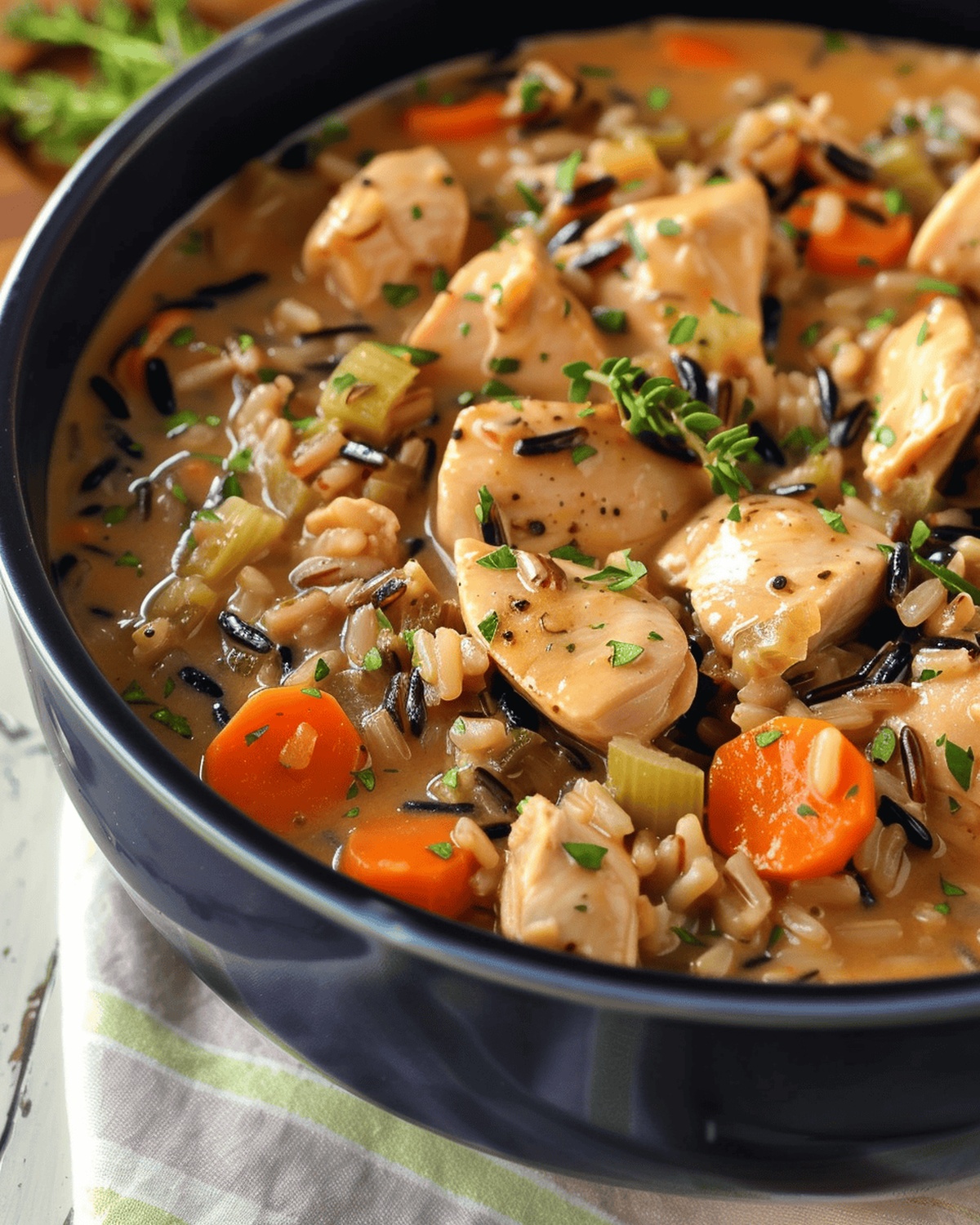 Hearty Chicken And Wild Rice Delight Recipe