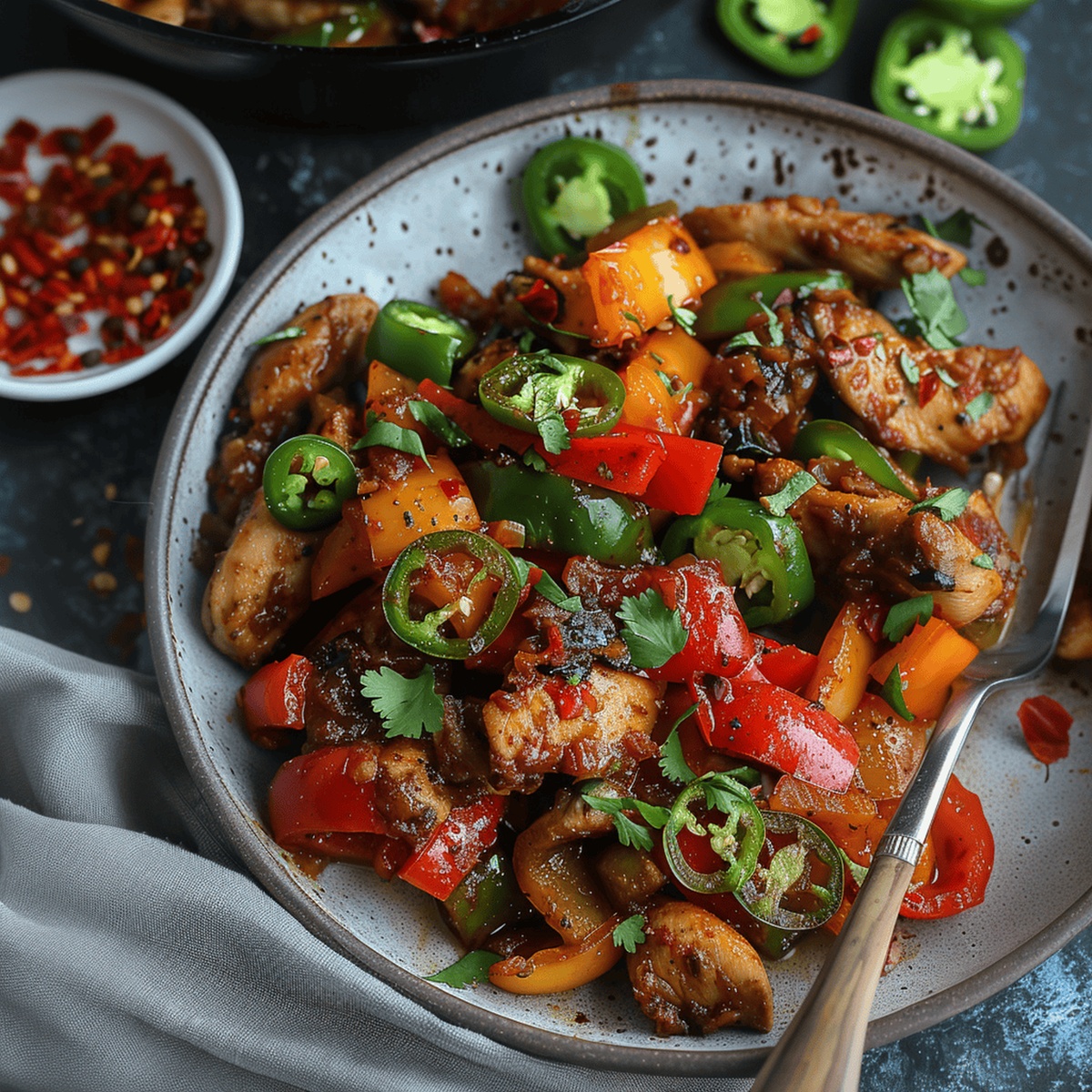 Spicy Jalapeo Chicken Stir-Fry Recipe