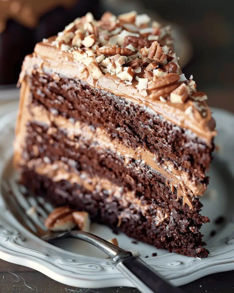 German Delight Chocolate Cake Recipe