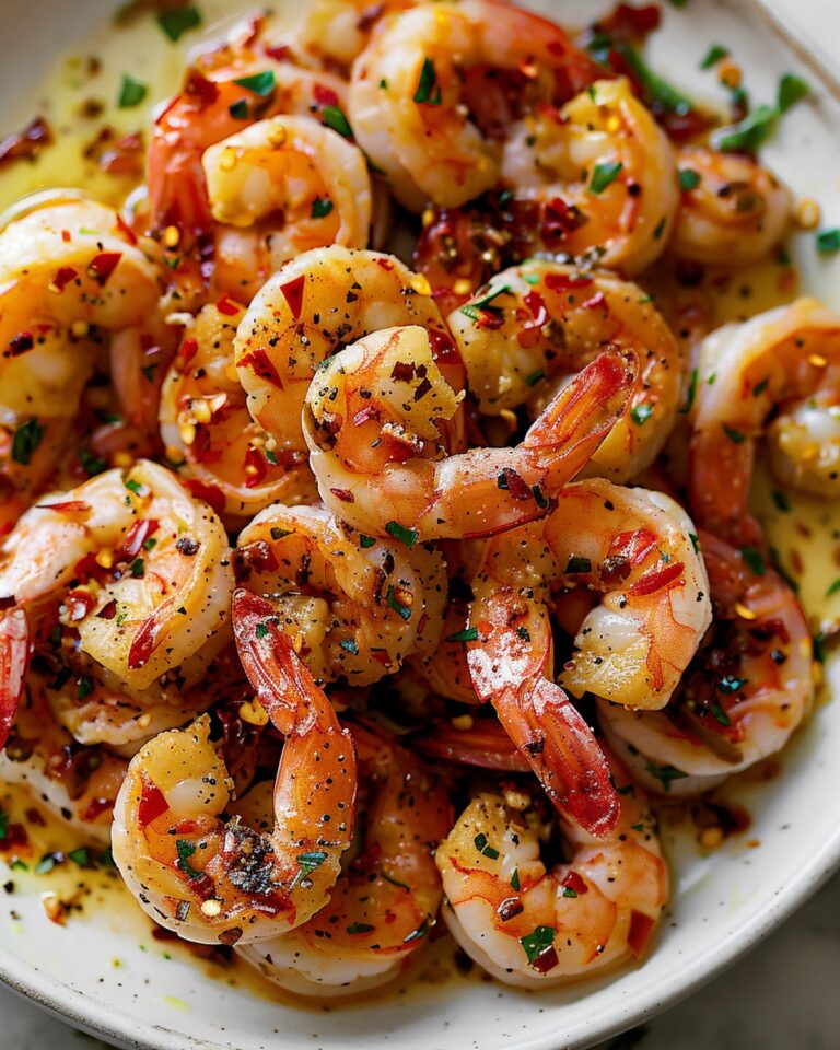 Spicy Chili Garlic Butter Shrimp Recipe