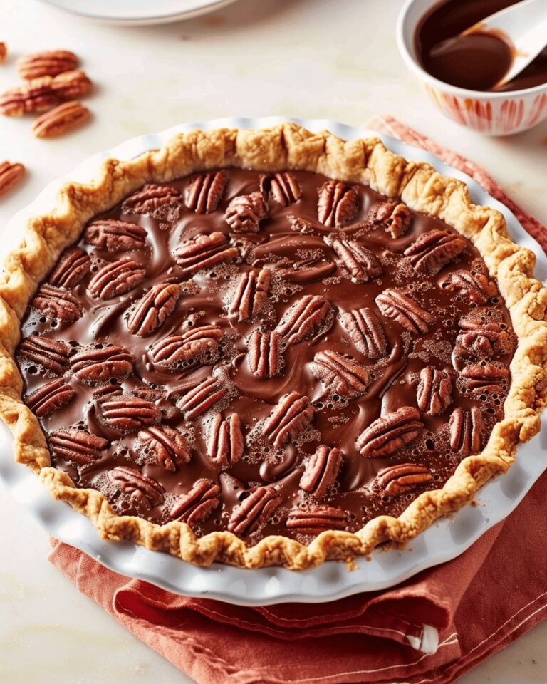 Chocolate Pecan Delight Pie Recipe
