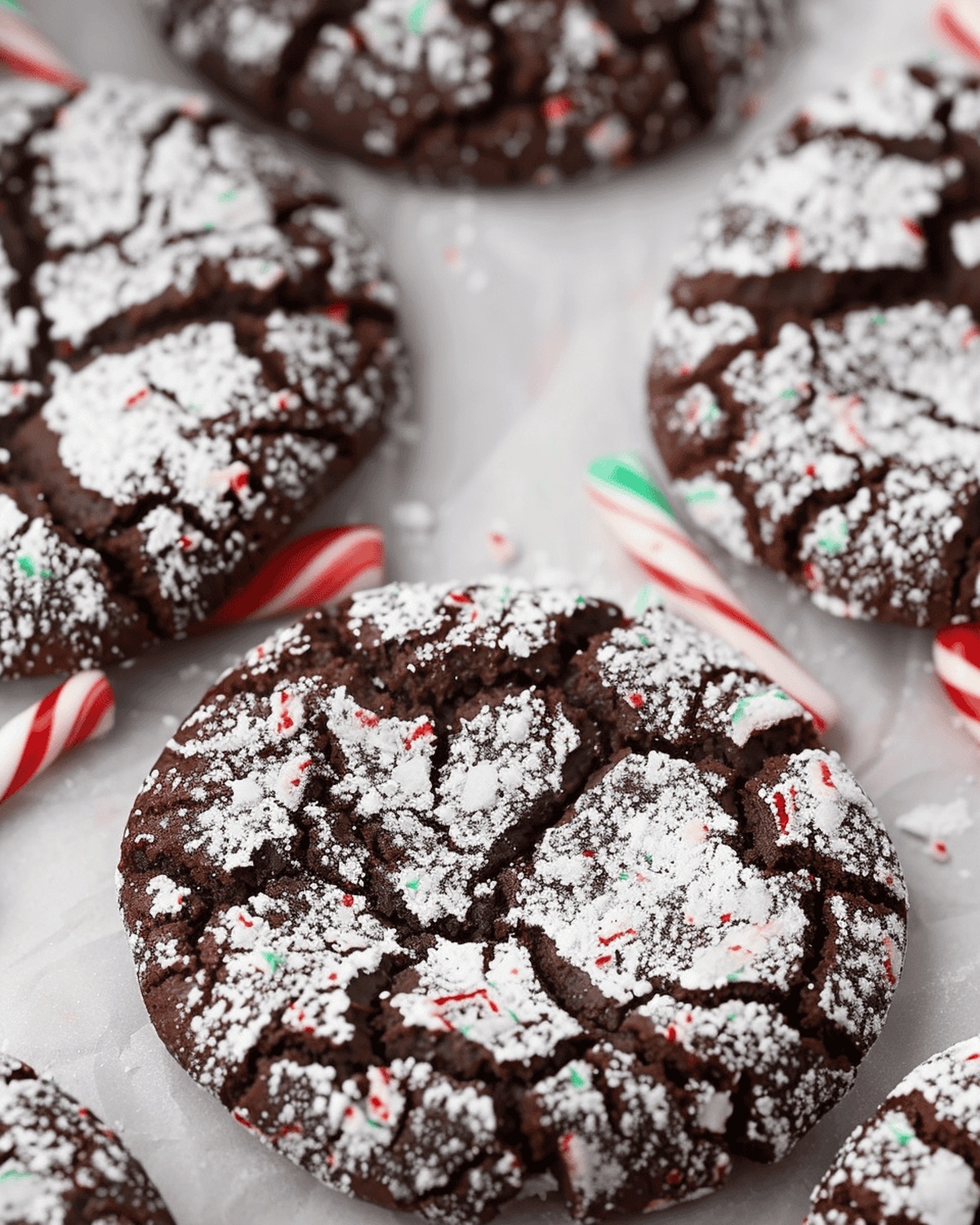 Chocolate Peppermint Surprise Cookies Recipe