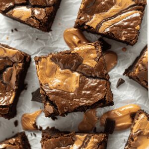 Peanut Butter Swirl Brownies Recipe
