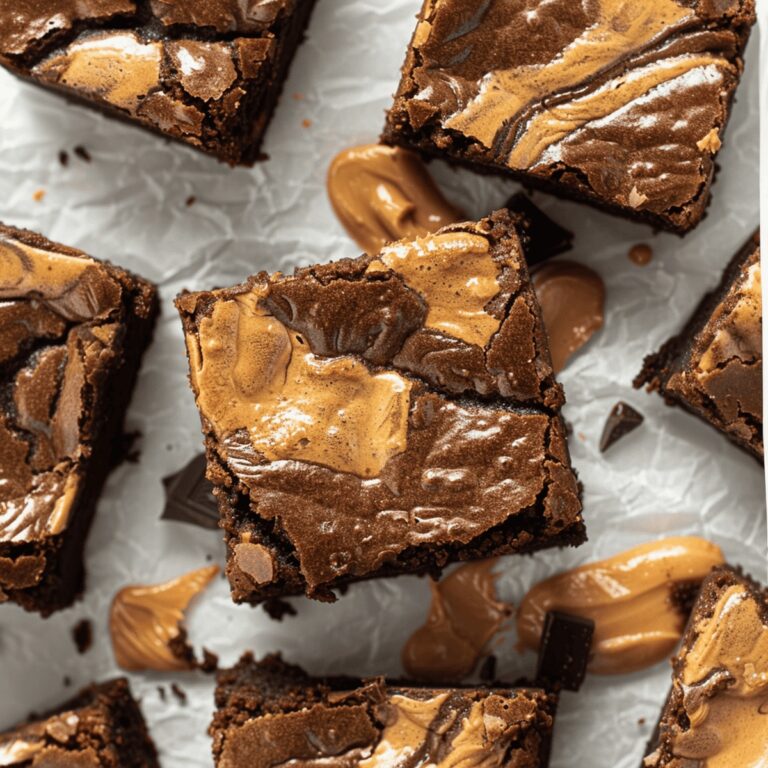 Peanut Butter Swirl Brownies Recipe