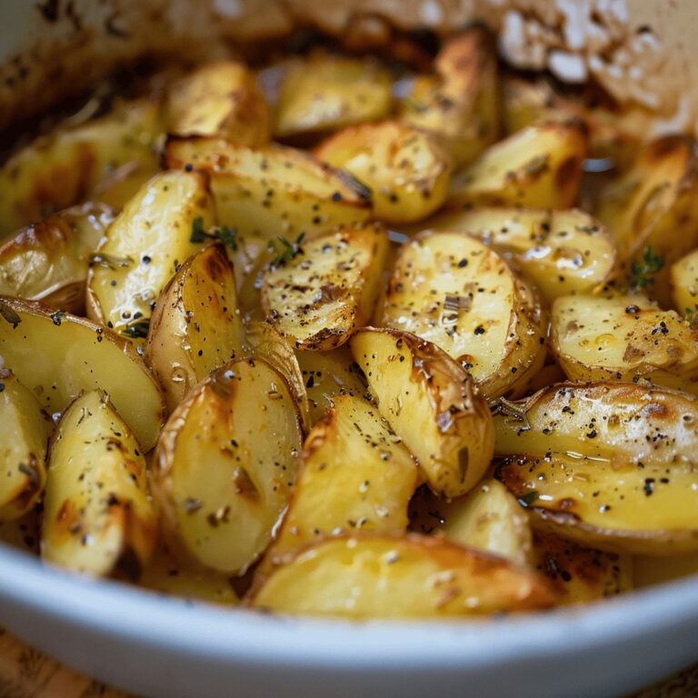 Golden Greek-Style Potatoes Recipe