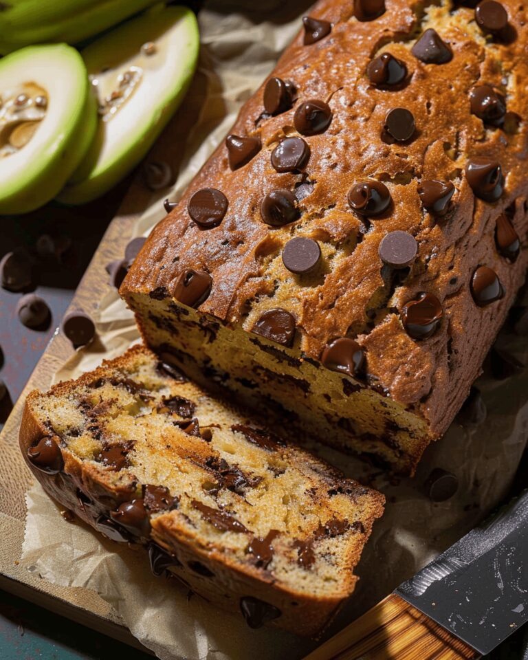 Rich Zucchini Bread With Chocolate Chips Recipe