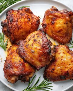 Crispy Air Fryer Chicken Thighs Recipe