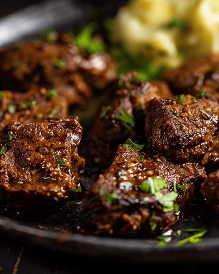 Sizzling Cajun Garlic Butter Steak Bites Recipe