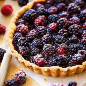 Luscious Blackberry Burst Tart Recipe