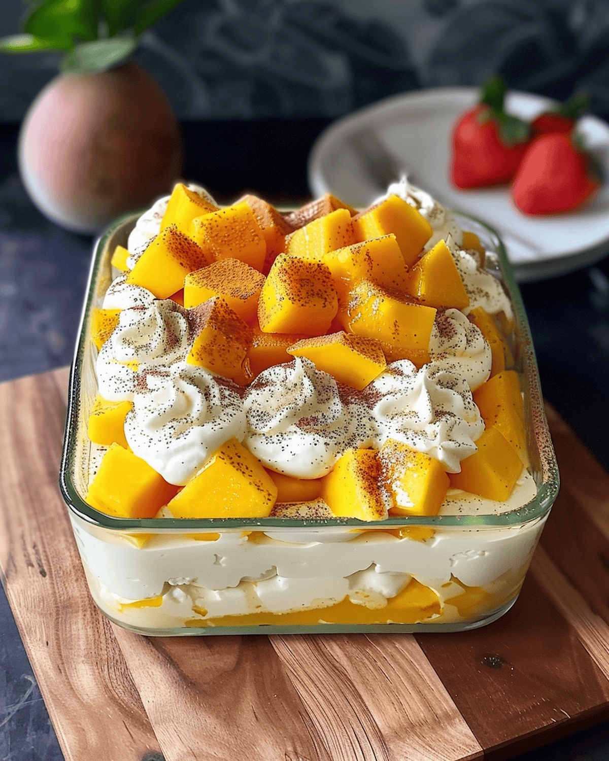 Exotic Mango And Passion Fruit Tiramisu Recipe