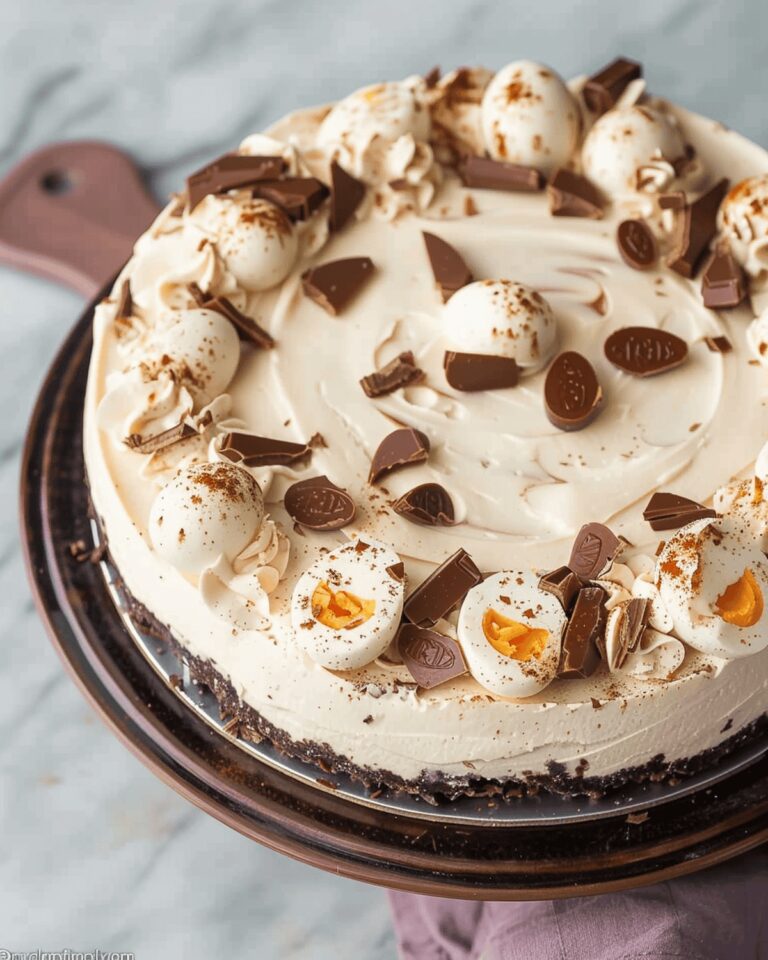 Silky Cadbury Creme Egg Cheesecake Recipe