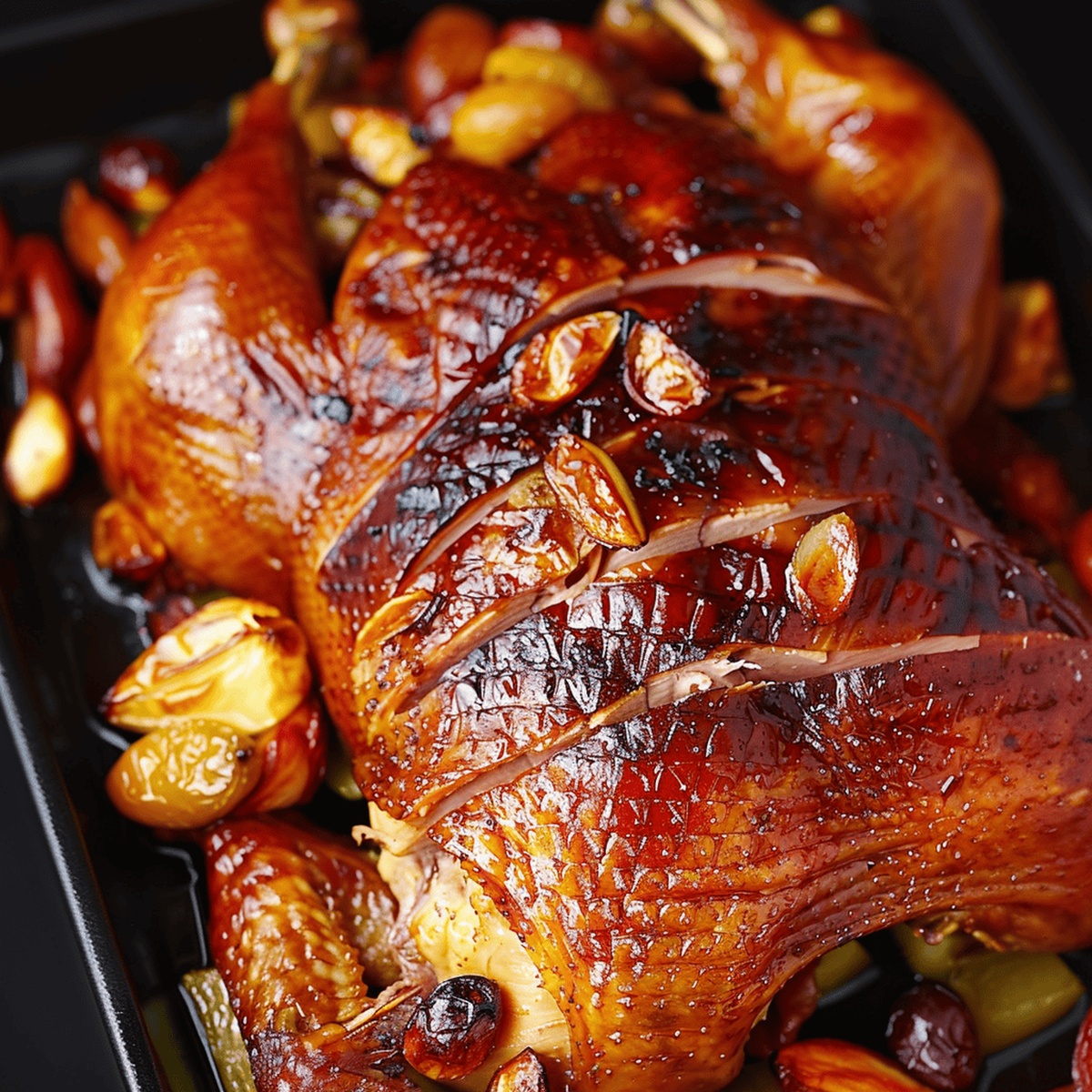 Succulent Roast Duck With Honey-Balsamic Glaze Recipe