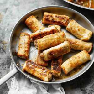 Sausage-Stuffed French Toast Roll-Ups Recipe