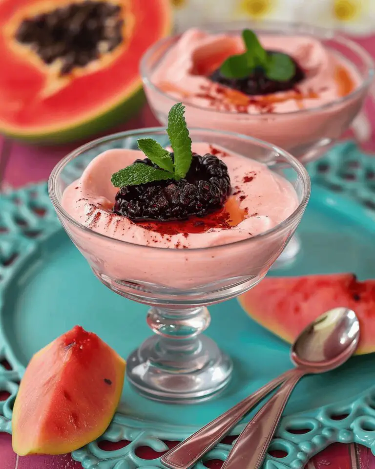 Velvety Brazilian Papaya Cream Recipe