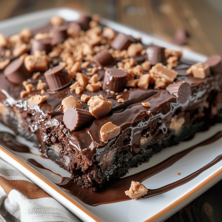 Peanut Butter Cup Dump Cake Recipe