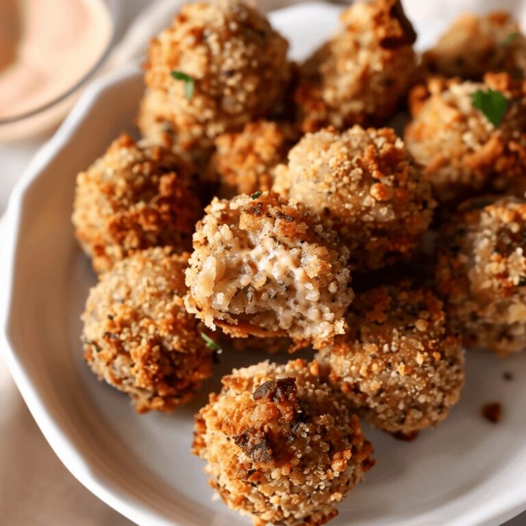 Crispy Baked Boudin Balls Recipe