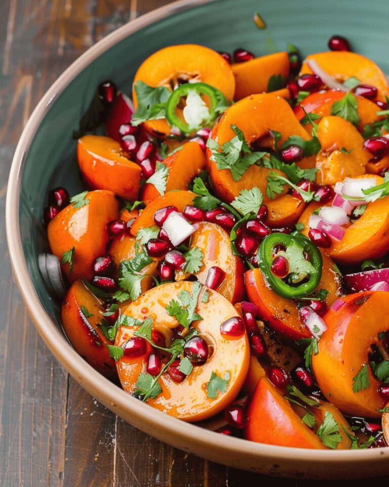 Persimmon Pomegranate Delight Recipe
