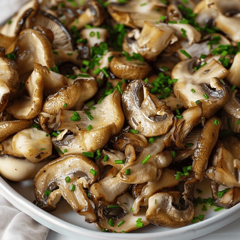 Sauted Oyster Mushrooms Recipe