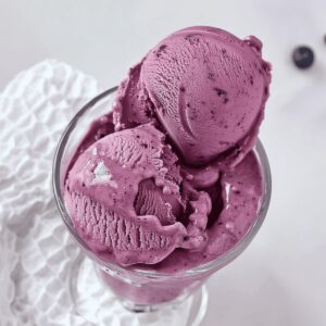 Velvety Blueberry Bliss Ice Cream Recipe