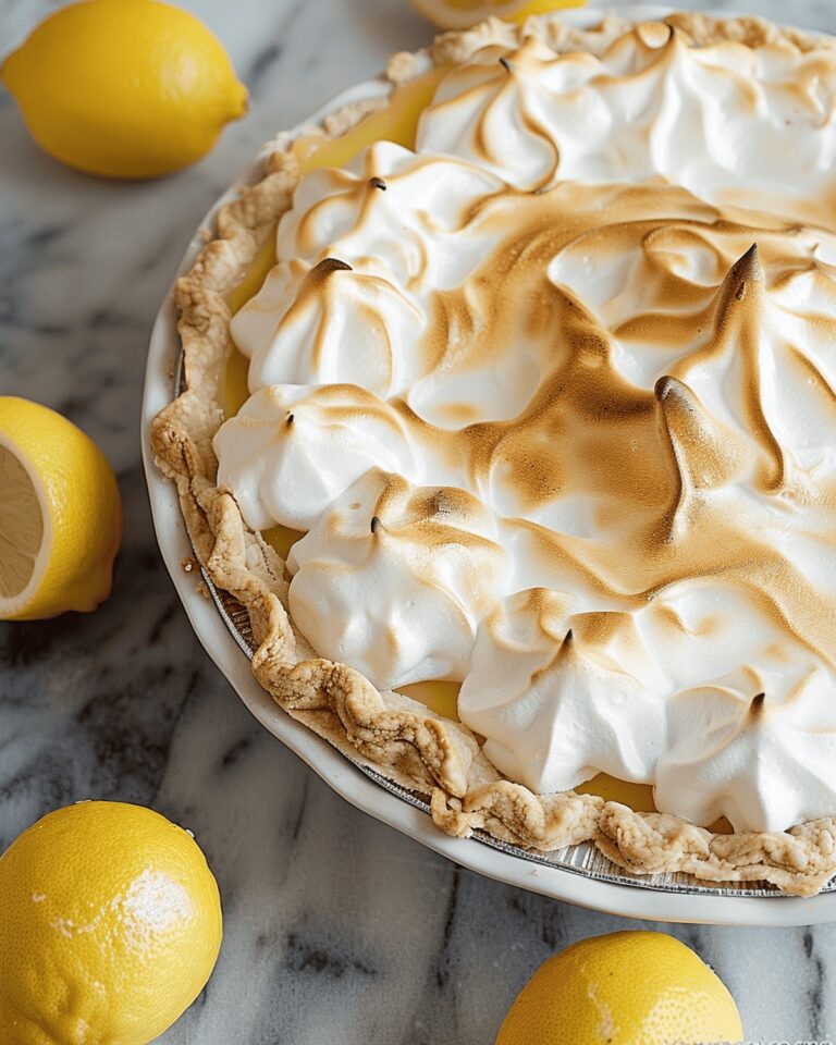 Sunny Lemon Meringue Pie Recipe
