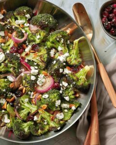 Roasted Broccoli And Shallot Delight Recipe