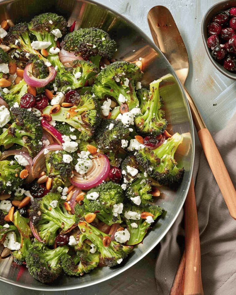 Roasted Broccoli And Shallot Delight Recipe